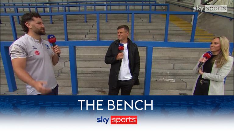 Warrington Wolves centre, Toby King is this week&#39;s guest on The Bench with Jenna and Jon.