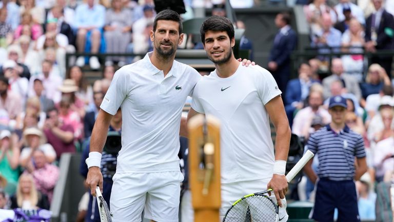 Feliciano Lopez looks back on first round victories for Novak Djokovic and Carlos Alcaraz as the pair look to continue their epic rivalry in the US Open final.