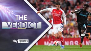 Read more about the article The Verdict: Arsenal 'blow away' Bayer Leverkusen with 'punch in the mouth'