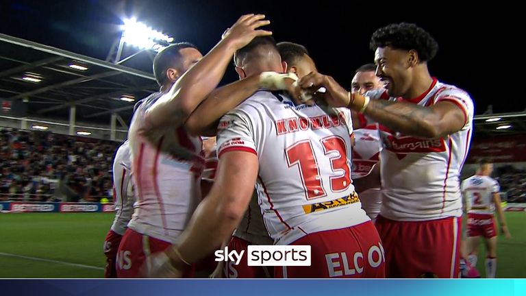 St Helens beat Salford Red Devils with a dramatic golden point