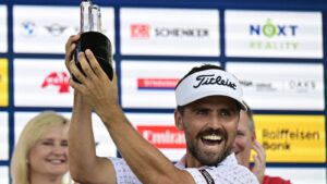 Read more about the article Czech Masters: David Ravetto claims maiden DP World Tour victory with stunning closing round 64 | Golf News