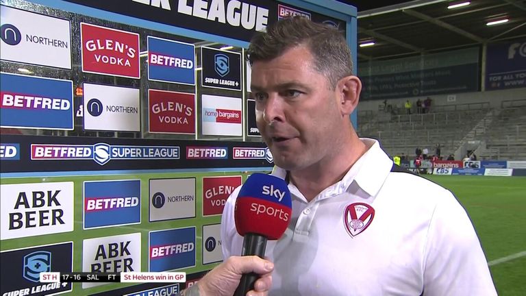 Paul Wellens was impressed with the character of his St Helens side