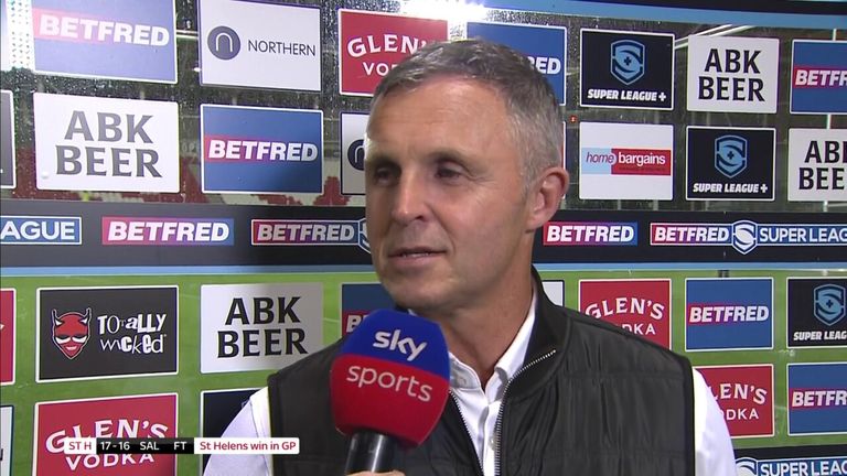 Paul Rowley was proud of his Salford team but ultimately disappointed in their golden-point loss