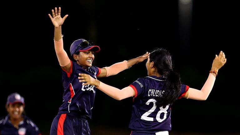 Aditi Chudasama is an all-rounder for USA and picked up a four-fer against the West Indies in July