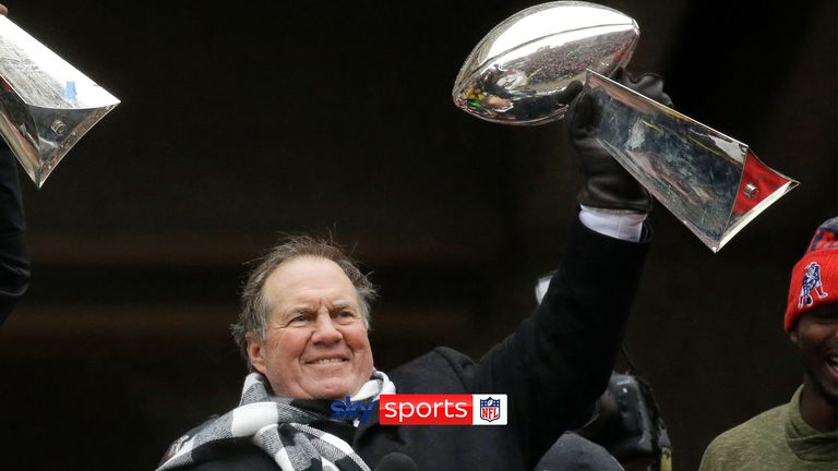 Bill Belichick left the New England Patriots after 24 years, having won six Super Bowl titles with the franchise.