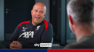 Read more about the article Liverpool boss Arne Slot tells Jamie Carragher he wants better ‘risk and reward’ style than under Jurgen Klopp | Football News