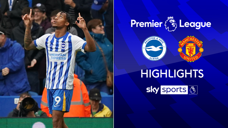 BRIGHTON MANCHESTER UNITED HIGHLIGHTS