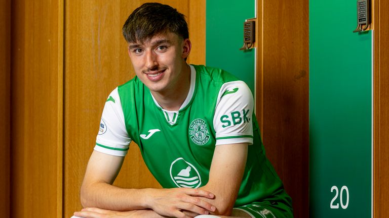 Kieron Bowie has joined Hibernian on a four-year deal (Credit: Alan Rennie)