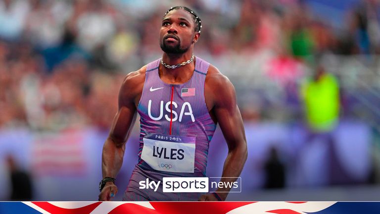 NOAH LYLES 100M FINAL