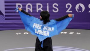 Read more about the article Olympics 2024: Refugee breakdancer Manizha Talash unveils ‘Free Afghan Women’ message during performance | Olympics News