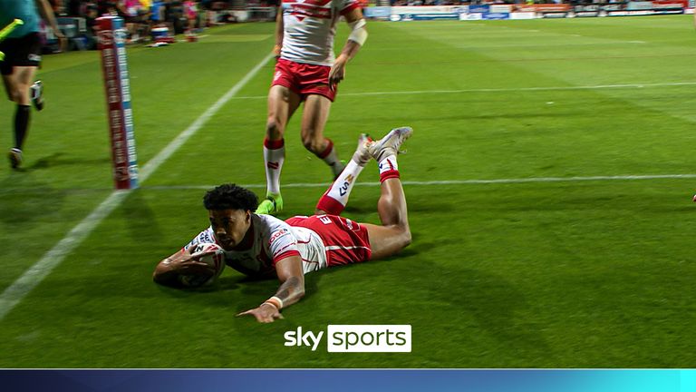 Waqa Blake gave St Helens the lead again with this early second-half try