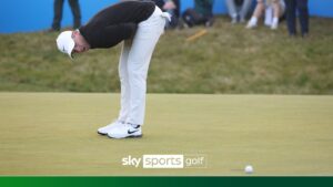 Read more about the article McIlroy meltdown on 17 costs him Irish Open play-off chance