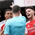 Declan Rice red card: Referee Chris Kavanagh told Arsenal midfielder he doesn’t like rule for kicking ball away rule as he sent him off vs Brighton | Football News