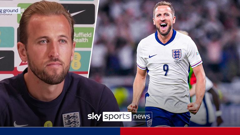 Harry Kane on 100th cap