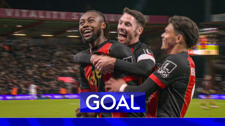 Bournemouth vs Southampton: Semenyo scores &#39;sensational&#39; third goal!