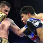 Jaime Munguia delivers KO victory over unbeaten Erik Bazinyan in gripping super-middleweight clash | Boxing News