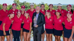 Read more about the article Junior Solheim Cup: Team USA beat Team Europe 18.5-5.5 to regain trophy in record-breaking fashion | Golf News