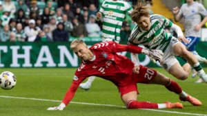 Read more about the article Celtic and Dundee Utd wrongly denied penalties, Scottish referee chief Willie Collum says in first VAR review | Football News