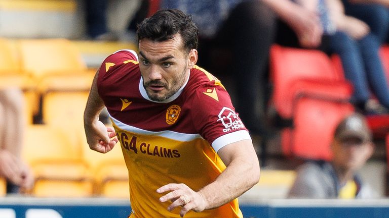 Tony Watt had returned to Motherwell on loan from Dundee United