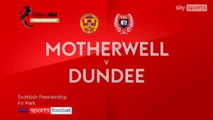 Read more about the article Motherwell 0-1 Dundee