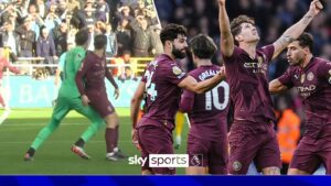 Read more about the article Ref Watch: Dermot Gallagher analyses John Stones’ winner for Man City, William Saliba’s red card at Bournemouth and more | Football News