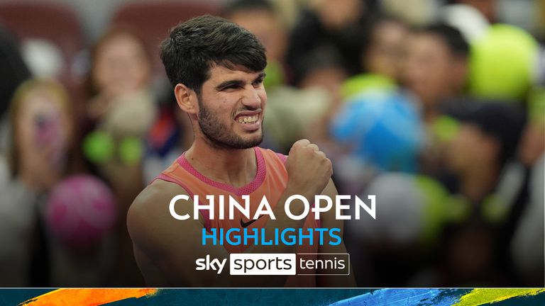 Carlos Alcaraz vs Karen Khachanov | China Open highlights