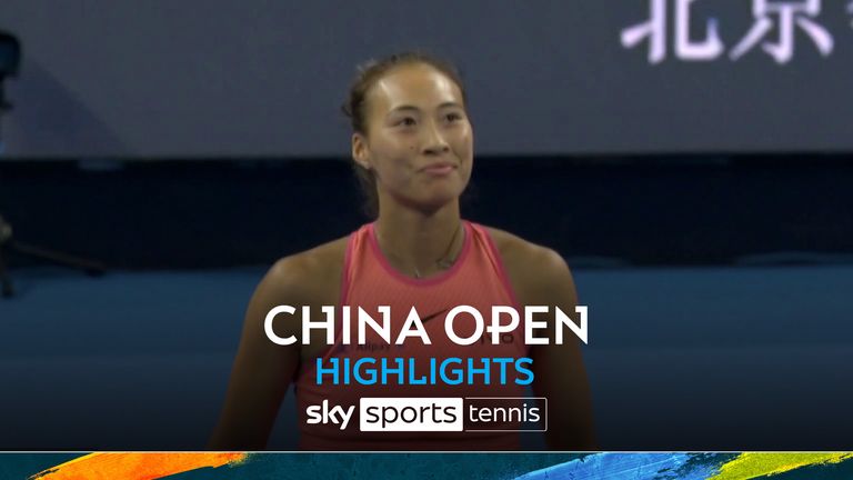 Highlights of the China Open match between Nadio Podoroska and Qinwen Zheng.