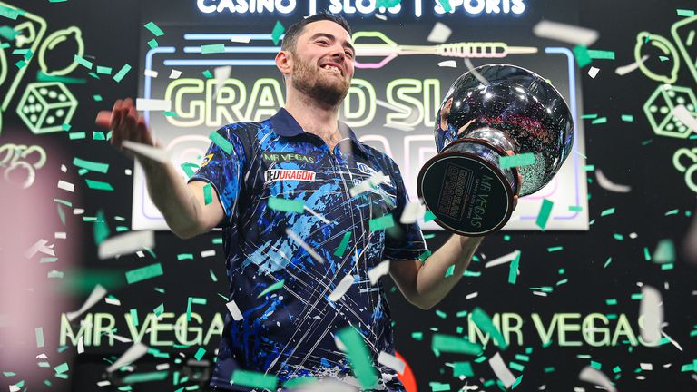 Luke Humphries wins first Grand Slam of Darts title