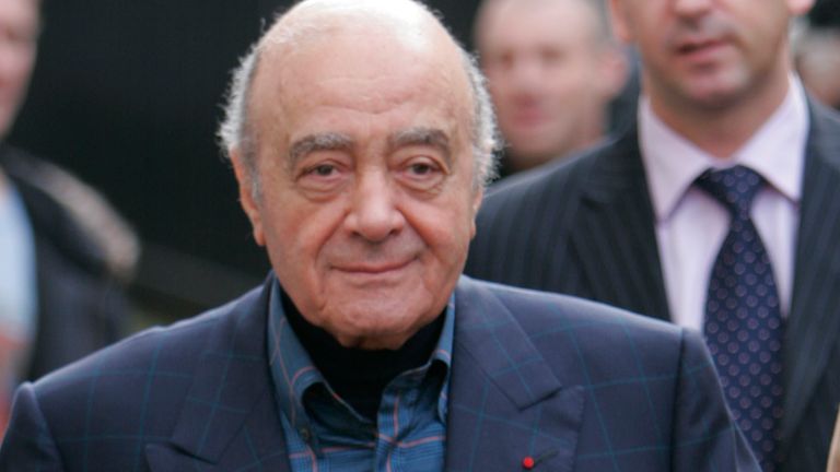 Former Fulham owner Mohamed al Fayed pictured in 2008