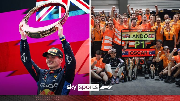 Highlights as Red Bull&#39;s Max Verstappen and McLaren&#39;s Lando Norris contest the 2024 Formula One world title, with the Dutchman currently 52 points ahead with just six races to go.