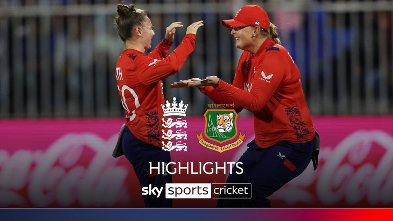 Highlights of the Women&#39;s T20 World Cup match between England and Bangladesh