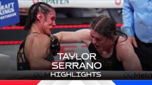 Read more about the article Controversy as Taylor beats Serrano again in fight of year contender