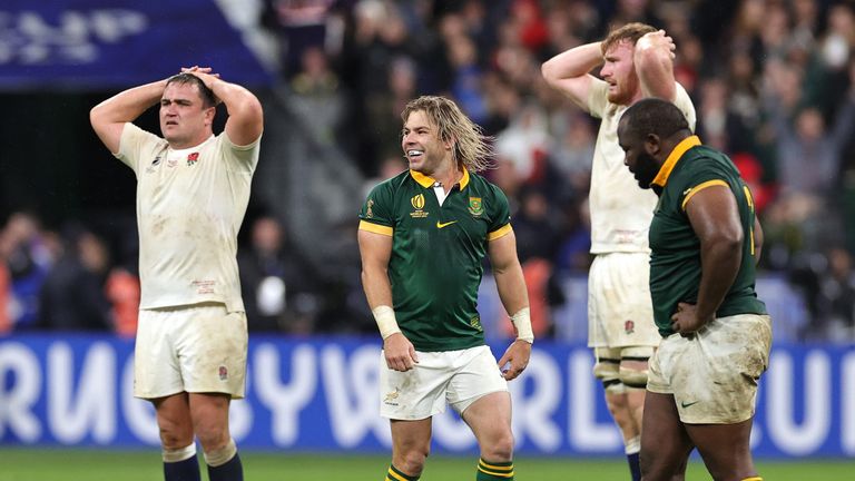 South Africa edged England 16-15 in the 2023 World Cup semi-finals