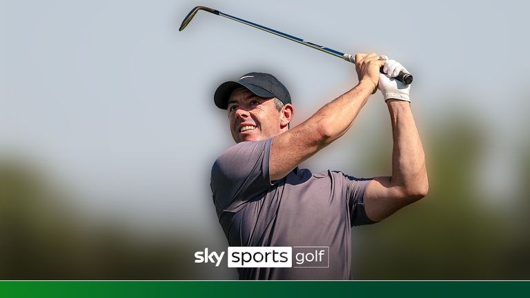 RORY MCILROY SECOND ROUND RACE TO DUBAI